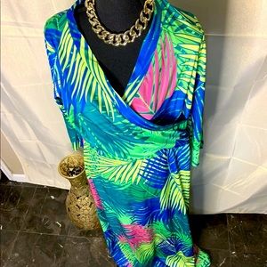 Fall Leaves Maxi Dress